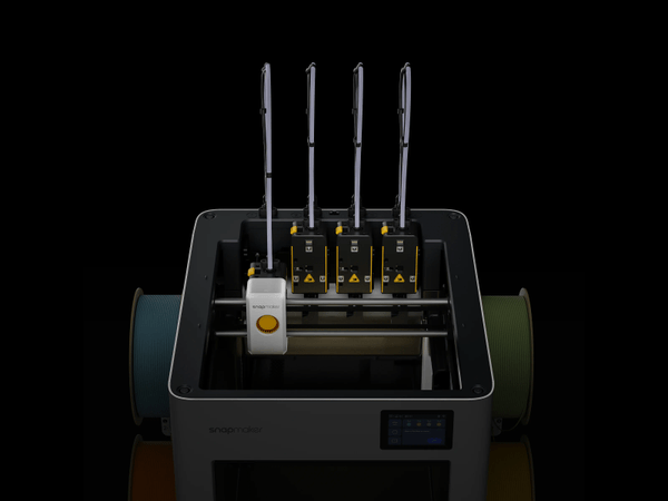 Modele wydrukowane na Snapmaker U1