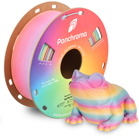 Filament Polymaker Panchroma Gradient - Satin Rainbow / 1kg, 1.75mm	