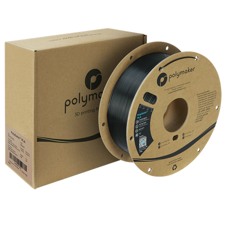 Filament Polymaker PolySonic™ PLA High Speed  - Black / 1 kg, 1.75mm