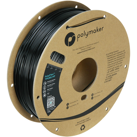 Filament Polymaker PolyFlex™ TPU 95A HF - Black / 1 kg, 1.75mm