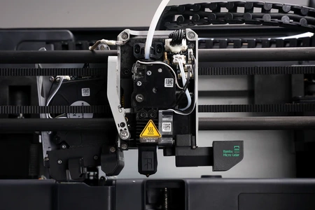 Kompletny zespół hotendu 0,4mm do drukarek Bambu Lab - stal hartowana (seria X1)