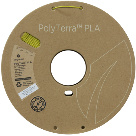 Filament Polymaker PolyTerra™ PLA - Army Light Green / 1 kg, 1.75mm