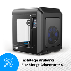 Kurs online "Instalacja drukarki Flashforge Adventurer 4"