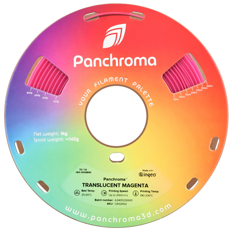 Filament Polymaker Panchroma - Translucent Magenta / 1kg, 1.75mm	