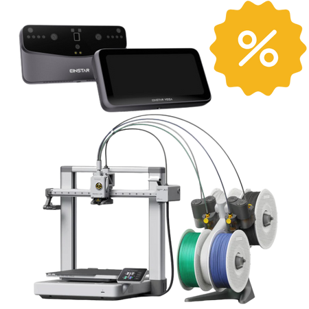 Zestaw Drukarka 3D Bambu Lab A1 Combo + Skaner Shining 3D EinStar Vega