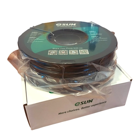 Czarny filament eSun ABS+ / 1 kg, 1,75 mm