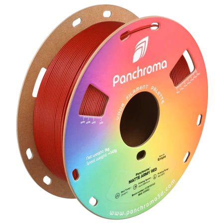 Filament Polymaker Panchroma PLA - Matte Army Red / 1kg, 1.75mm