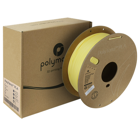 Filament Polymaker PolyTerra™ PLA - Banana / 1 kg, 1.75mm