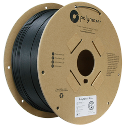 Filament Polymaker PolyTerra™ PLA - Charcoal Black / 3 kg, 1.75mm