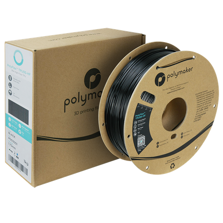 Filament Polymaker PolyFlex™ TPU 95A HF - Black / 1 kg, 1.75mm