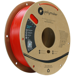 Filament Polymaker PolyLite™ PETG  - Red / 1 kg, 1.75mm