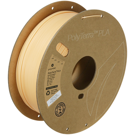 Filament Polymaker PolyTerra™ PLA - Peach / 1 kg, 1.75mm