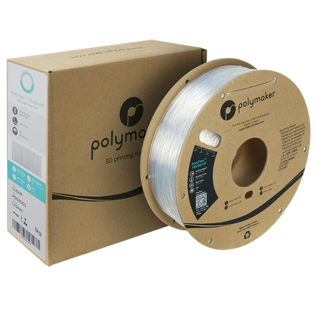 Filament Polymaker PolyFlex™ TPU 95A - Clear / 1 kg, 1.75mm