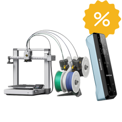 Zestaw Drukarka 3D Bambu Lab A1 Combo + skaner Shining 3D EinStar