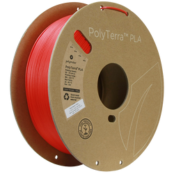 Filament Polymaker PolyTerra™ PLA - Lava Red / 1 kg, 1.75mm