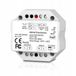 Ściemniacz 1 obwód WiFi + RF2.4 Seria SD TUYA