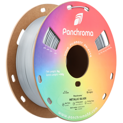 Filament Polymaker Panchroma PLA  - Metallic Silver  / 1kg, 1.75mm	