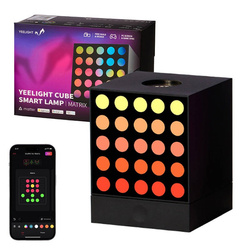 Inteligentny panel świetlny YEELIGHT Cube Smart Lamp - Light Gaming Cube Matrix and Base Wi-Fi mat