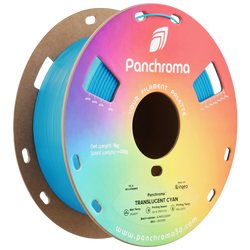 Filament Polymaker Panchroma PLA  - Translucent Cyan / 1kg, 1.75mm	