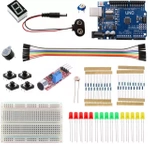 Podstawowy zestaw do rozpoczęcia nauki z programowaniem Arduino.