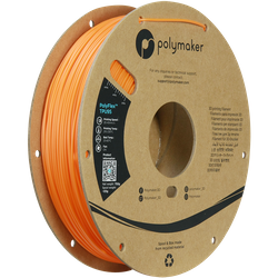 Filament Polymaker PolyFlex™ TPU 95A - Orange / 750 g, 1.75mm