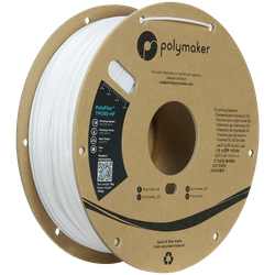 Filament Polymaker PolyFlex™ TPU 95A - White / 1 kg, 1.75mm