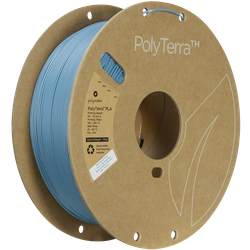 Filament Polymaker PolyTerra™ PLA -  Muted Blue / 1 kg, 1.75mm