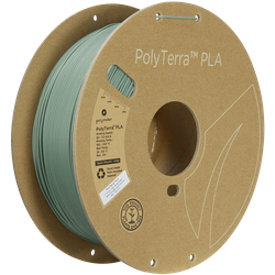 Filament Polymaker PolyTerra™ PLA -  Muted Green / 1 kg, 1.75mm