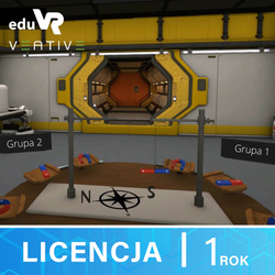 eduVR – licencja 1 rok – dostęp do interaktywnych modułów edukacyjnych 