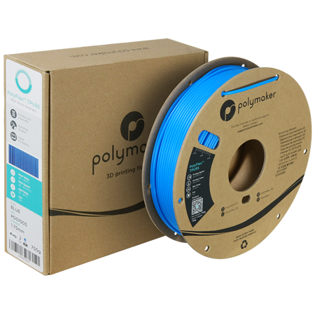 Filament Polymaker PolyFlex™ TPU 95A - Blue / 750 g, 1.75mm