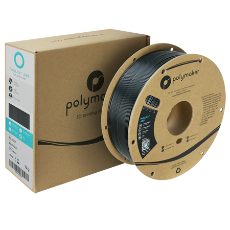 Filament Polymaker PolyLite™ ABS  - Black / 1 kg, 1.75mm