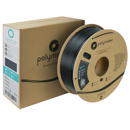 Filament Polymaker PolyLite™ ASA  - Black / 1 kg, 1.75mm