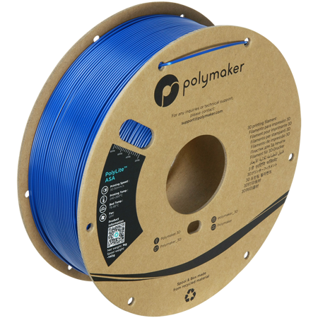 Filament Polymaker PolyLite™ ASA  - Blue / 1 kg, 1.75mm