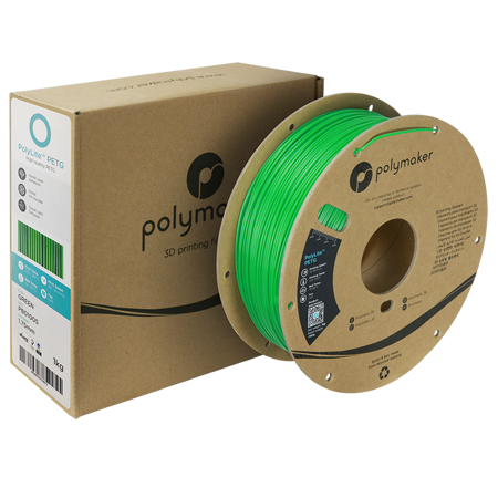 Filament Polymaker PolyLite™ PETG  - Green / 1 kg, 1.75mm