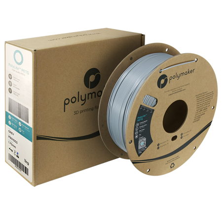 Filament Polymaker PolyLite™ PETG - Grey / 1 kg, 1.75mm