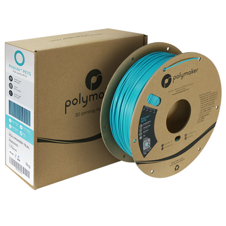 Filament Polymaker PolyLite™ PETG  - Teal  / 1 kg, 1.75mm