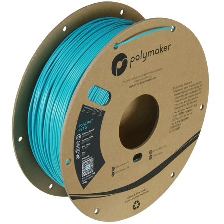 Filament Polymaker PolyLite™ PETG  - Teal  / 1 kg, 1.75mm