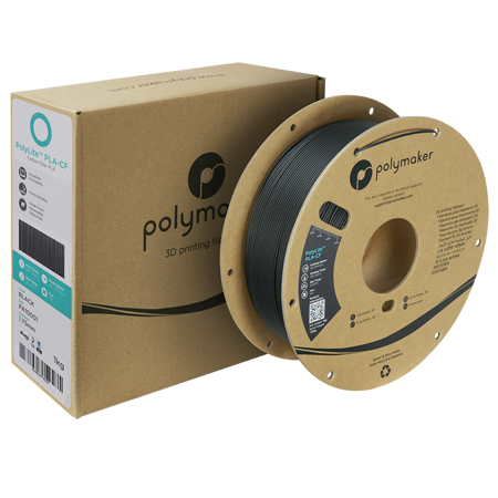 Filament Polymaker PolyLite™ PLA-CF - Black / 1 kg, 1.75mm