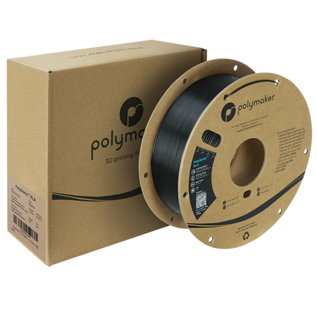 Filament Polymaker PolySonic™ PLA High Speed  - Black / 1 kg, 1.75mm