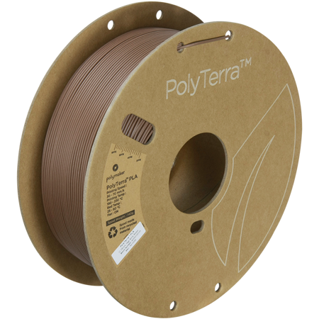 Filament Polymaker PolyTerra™ PLA -  Army Brown / 1 kg, 1.75mm