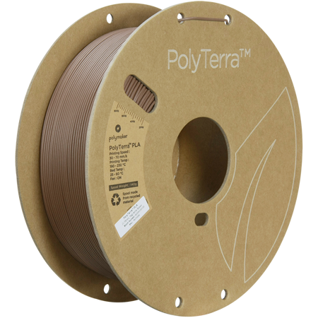 Filament Polymaker PolyTerra™ PLA -  Army Brown / 1 kg, 1.75mm