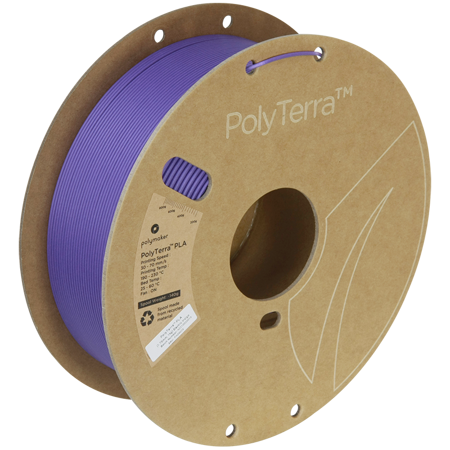 Filament Polymaker PolyTerra™ PLA - Electric Indigo / 1 kg, 1.75mm