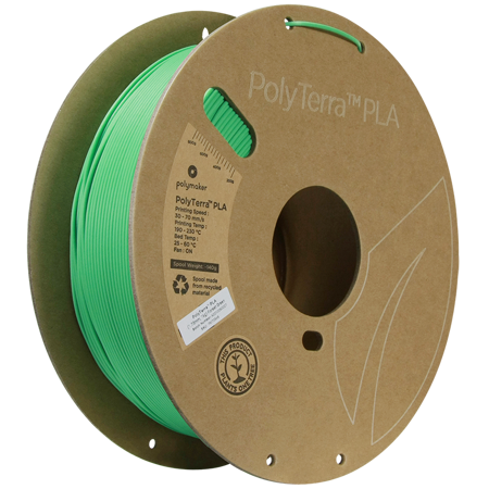 Filament Polymaker PolyTerra™ PLA - Forrest Green / 1 kg, 1.75mm