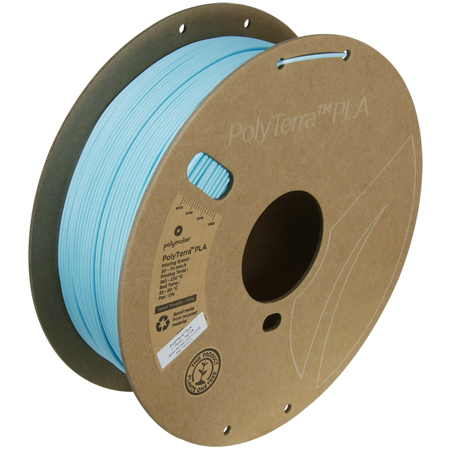 Filament Polymaker PolyTerra™ PLA - Ice / 1 kg, 1.75mm