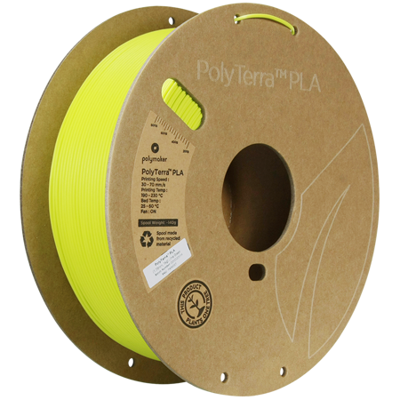 Filament Polymaker PolyTerra™ PLA - Lime Green / 1 kg, 1.75mm