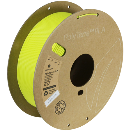 Filament Polymaker PolyTerra™ PLA - Lime Green / 1 kg, 1.75mm