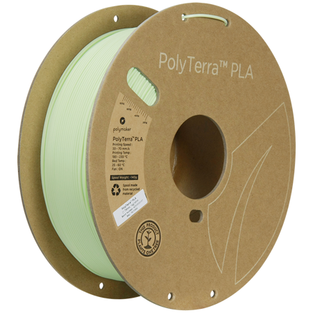 Filament Polymaker PolyTerra™ PLA - Mint / 1 kg, 1.75mm