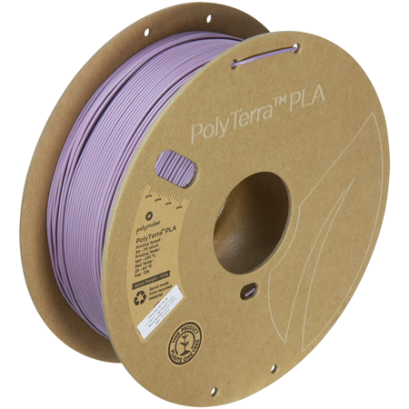 Filament Polymaker PolyTerra™ PLA -  Muted Purple / 1 kg, 1.75mm