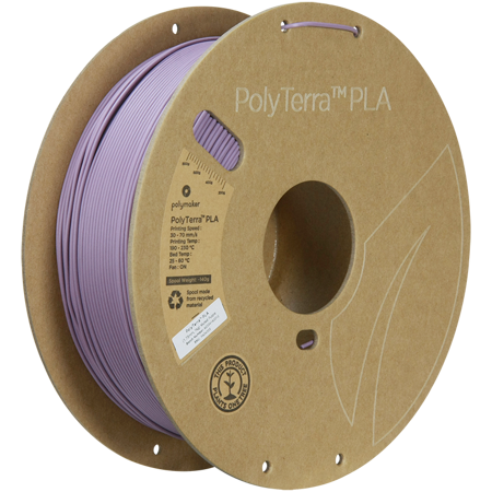 Filament Polymaker PolyTerra™ PLA -  Muted Purple / 1 kg, 1.75mm