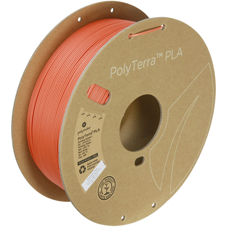 Filament Polymaker PolyTerra™ PLA -  Muted Red / 1 kg, 1.75mm